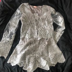 2 Pc. Silver Embroidery Set